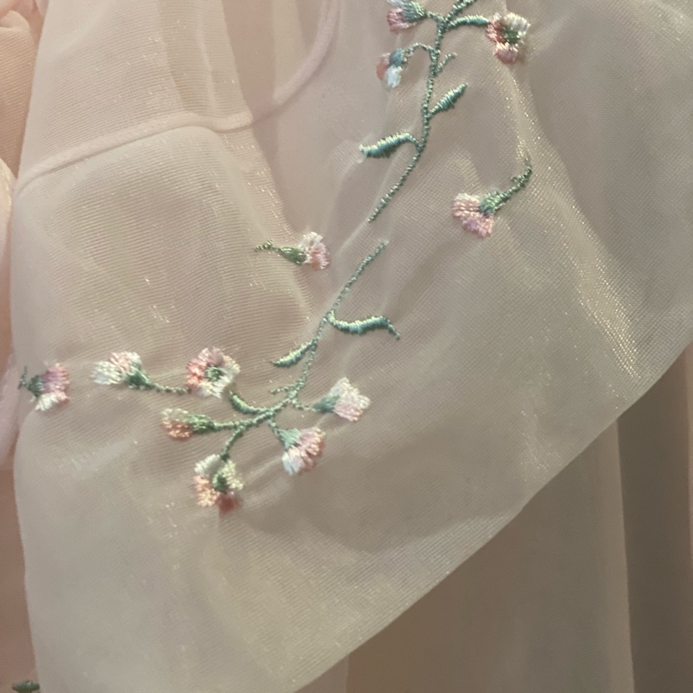 Vintage Powder Pink Bed Jacket